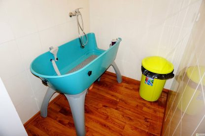 Bain pour chien et chat, pour toilettage a la maison