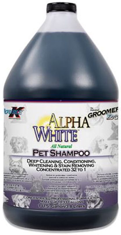 Shampoing blanchissant Alpha White Double K Gallon